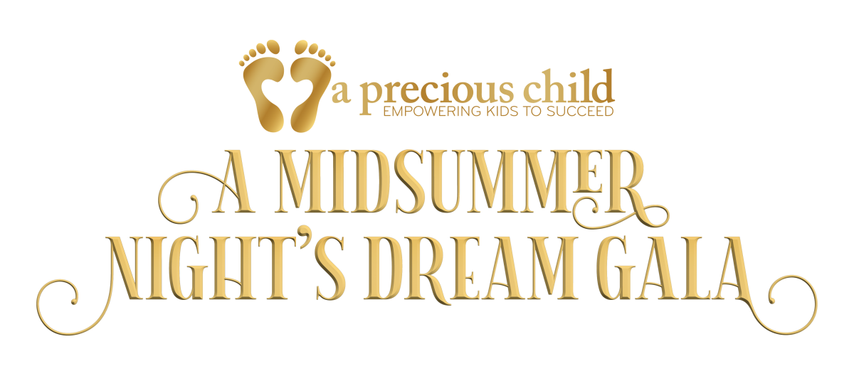 Event Logo that says: A Precious Child - Speakeasy Gala