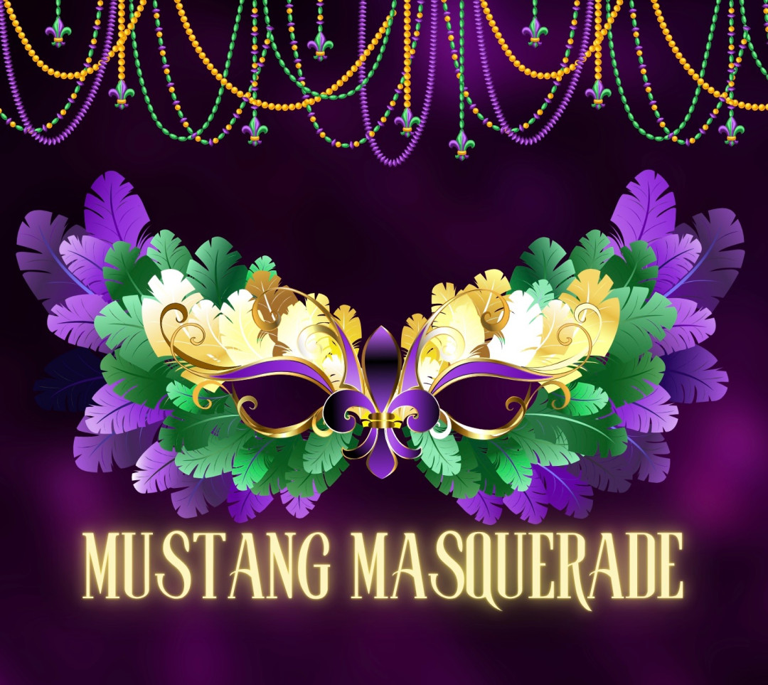 Mustang Masquerade 2026 banner