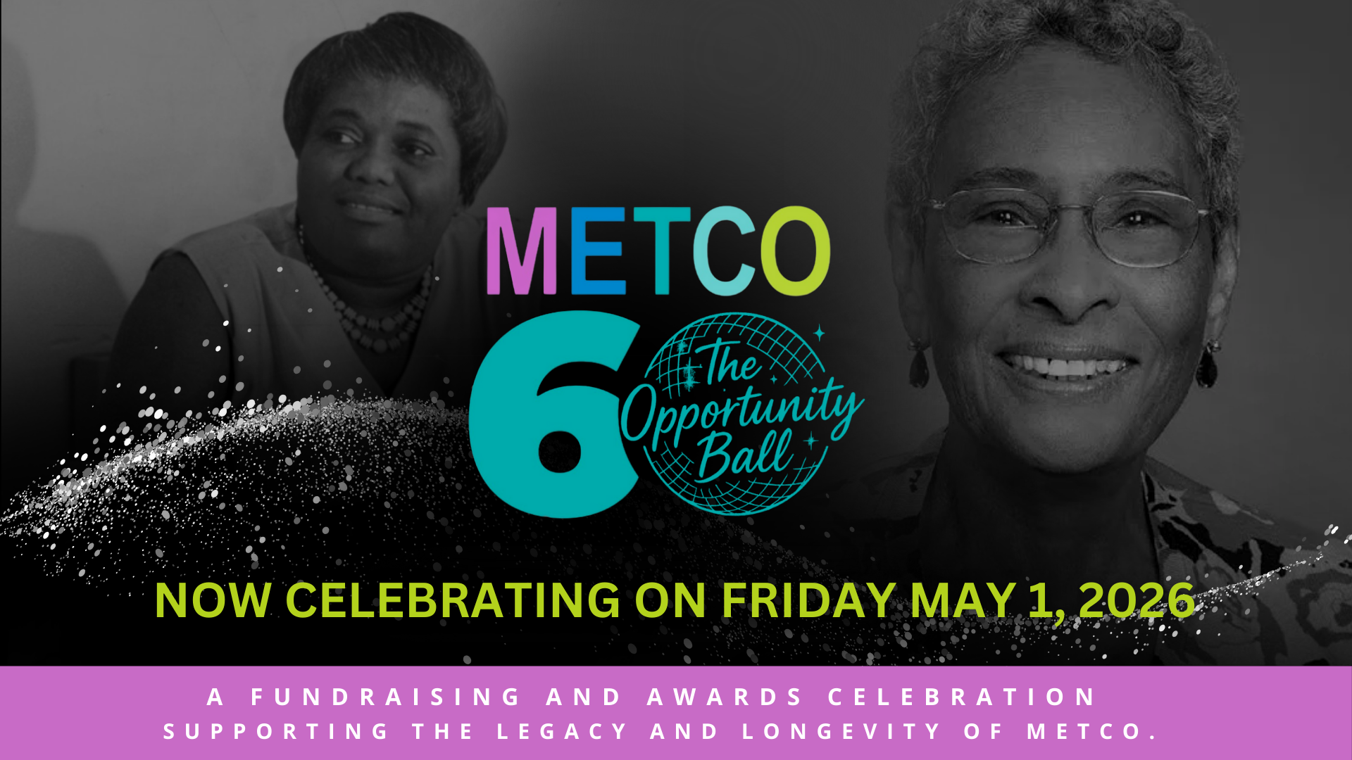 METCO's 60th Anniversary background