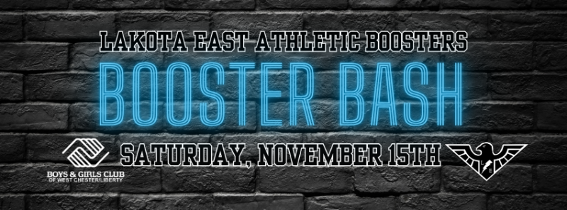 Lakota East 25th Annual Booster Bash logo