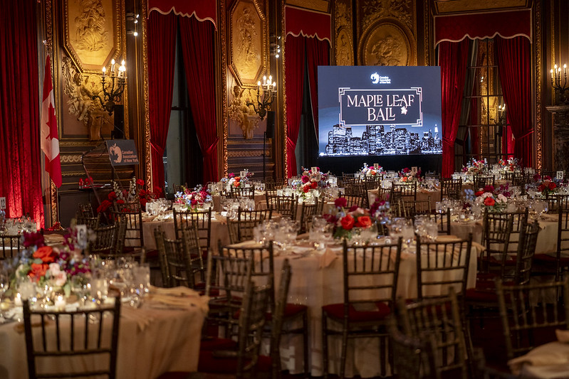 2025 Maple Leaf Ball background
