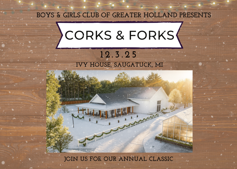Corks & Forks 2025 logo