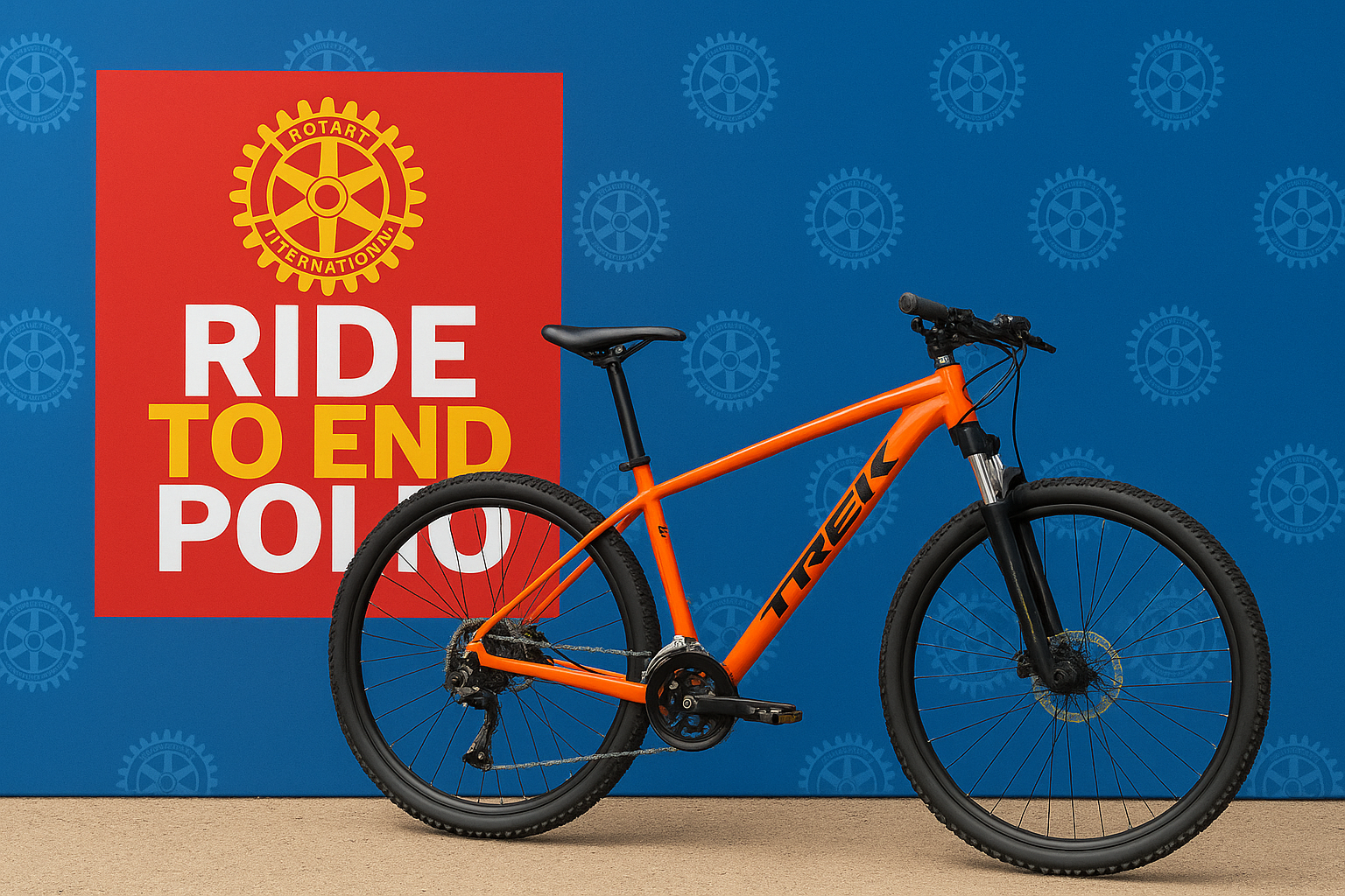 Bike Raffle for Ride to End Polio | ClickBid Mobile Bidding