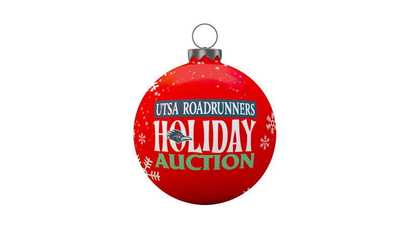 2025 UTSA Roadrunners Holiday Auction logo
