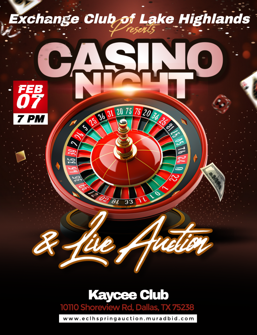 2026 Exchange Club of Lake Highlands banner