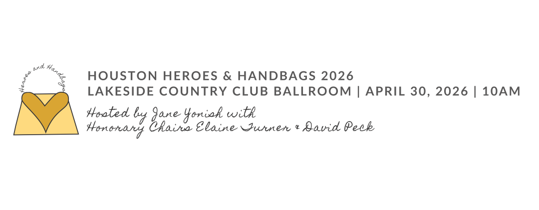2026 Heroes and Handbags - Houston banner