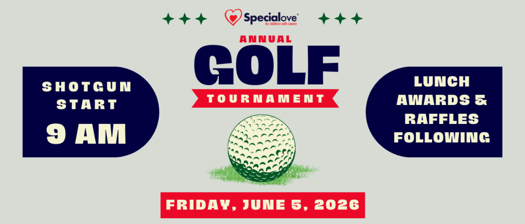 2026 Special Love Golf Tournament banner
