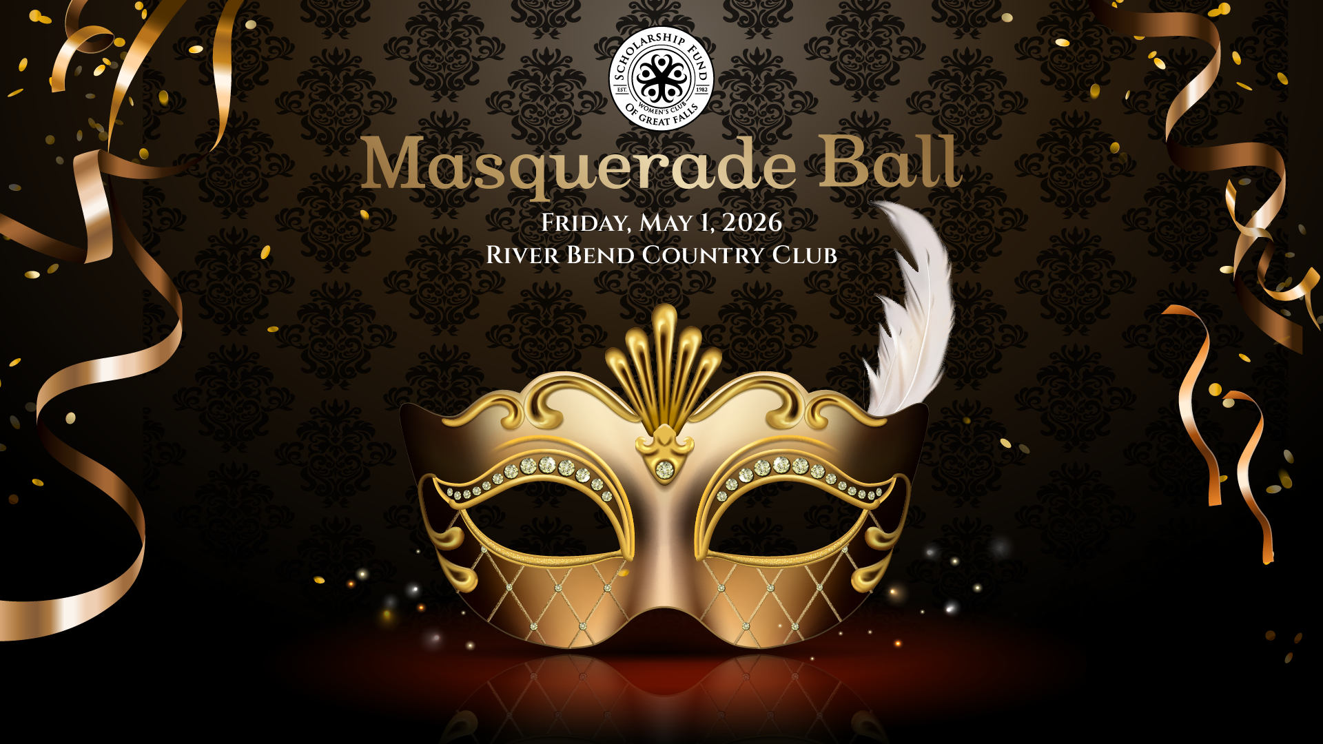 Masquerade Ball Fundraiser background