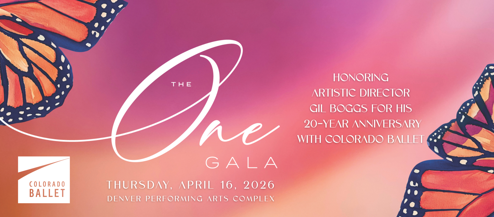 The One Gala 2026 background