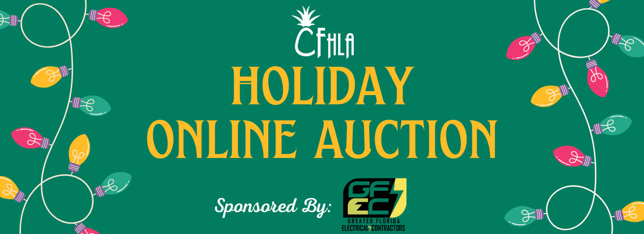 CFHLA Holiday Auction background