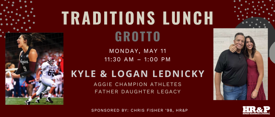 2026 Houston A&M Club Traditions Lunch banner