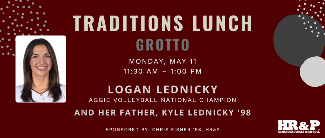 2026 Houston A&M Club Traditions Lunch banner