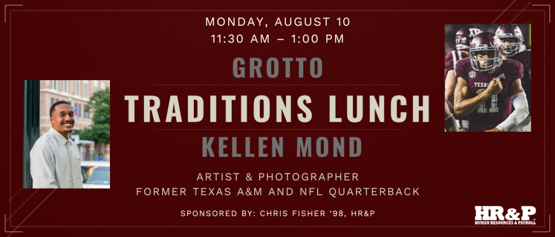 2026 Houston A&M Club Traditions Lunch banner