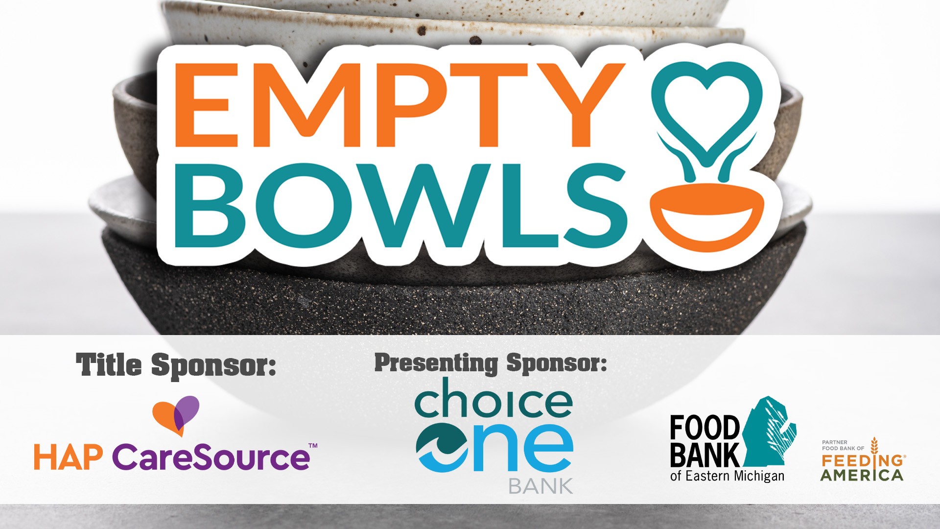 Empty Bowls 2026 background