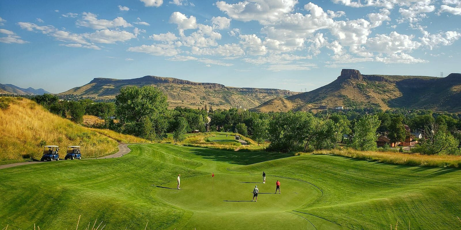 Fossil Trace Golf Course in Golden, Colorado