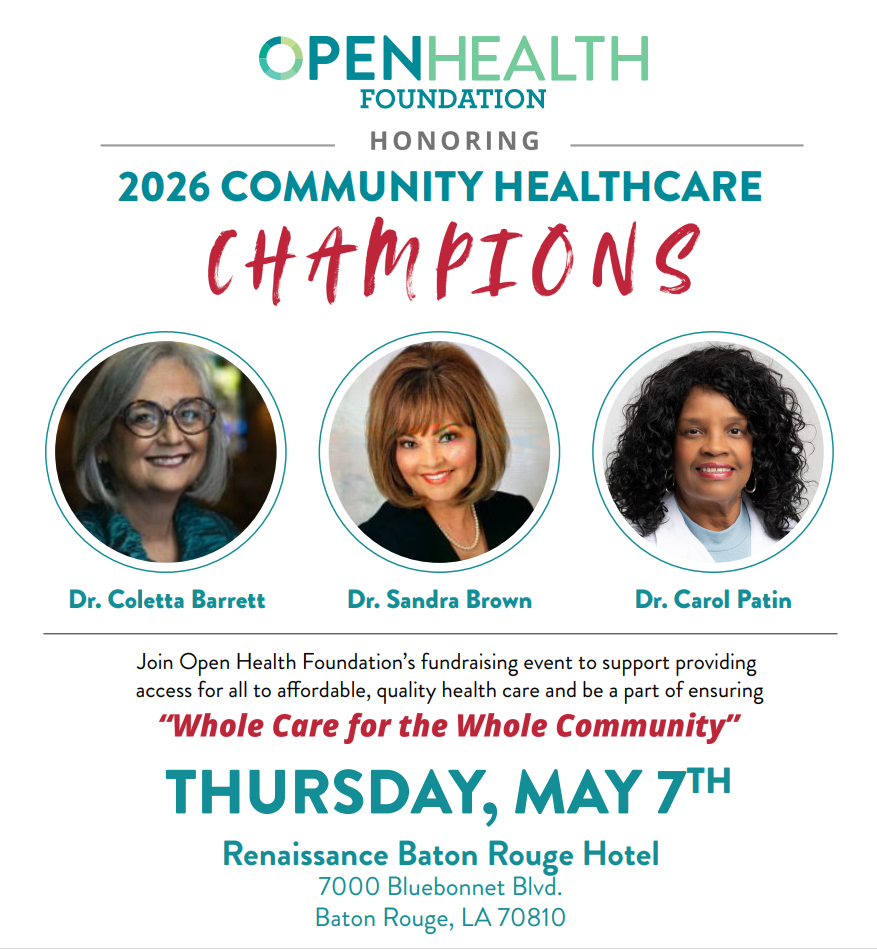 2026 Community Healthcare Champions banner
