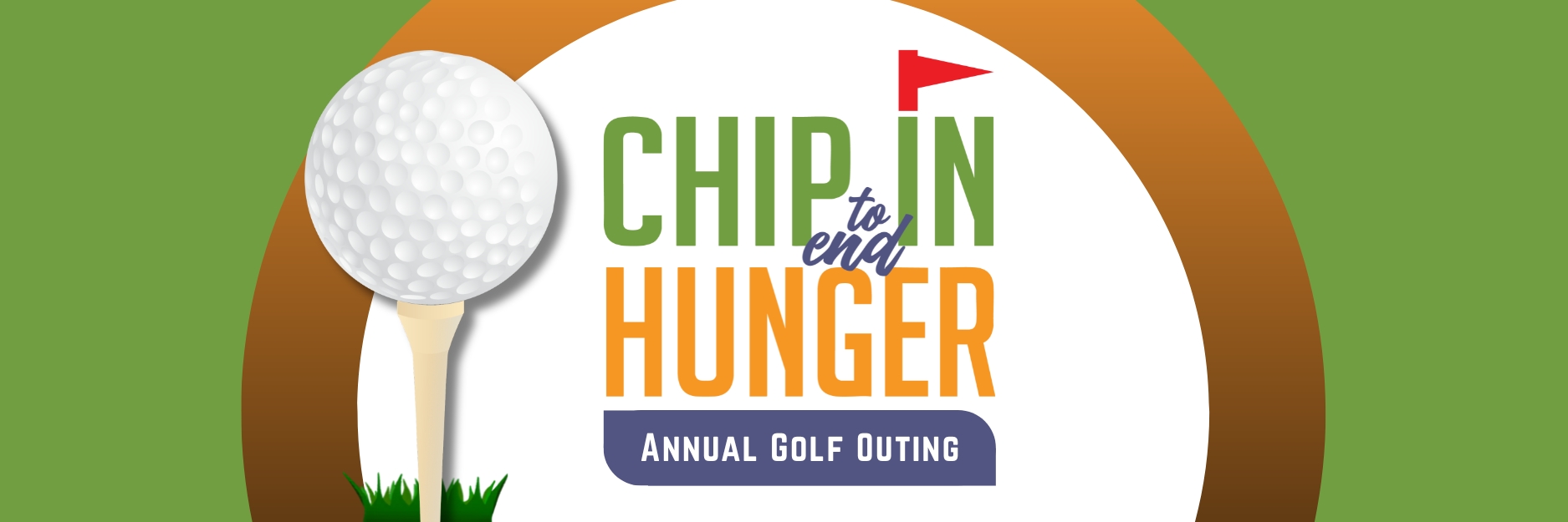 Chip In To End Hunger Golf Outing 2026 background