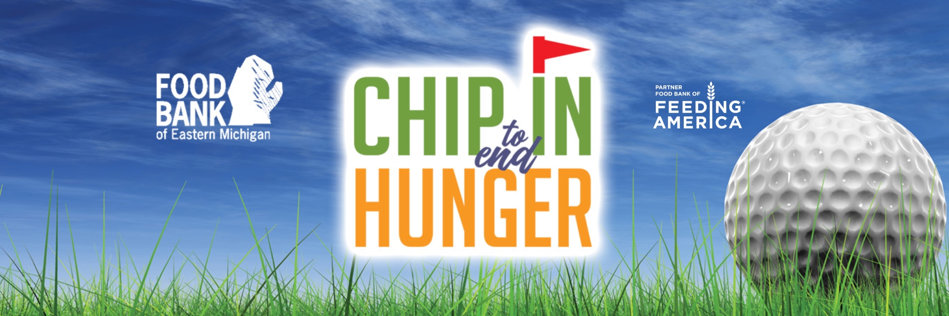 Chip In To End Hunger Golf Outing 2026 background