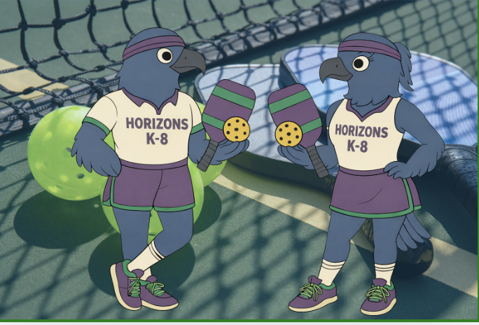 2026 Horizons K-8 Spring Fundraiser background