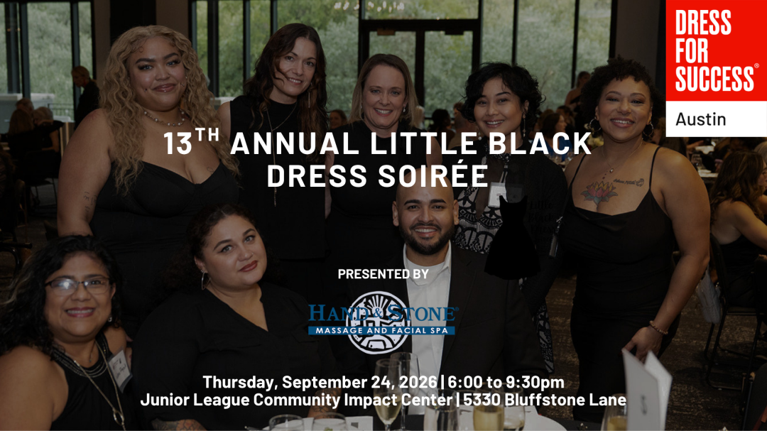 Little Black Dress Soiree banner