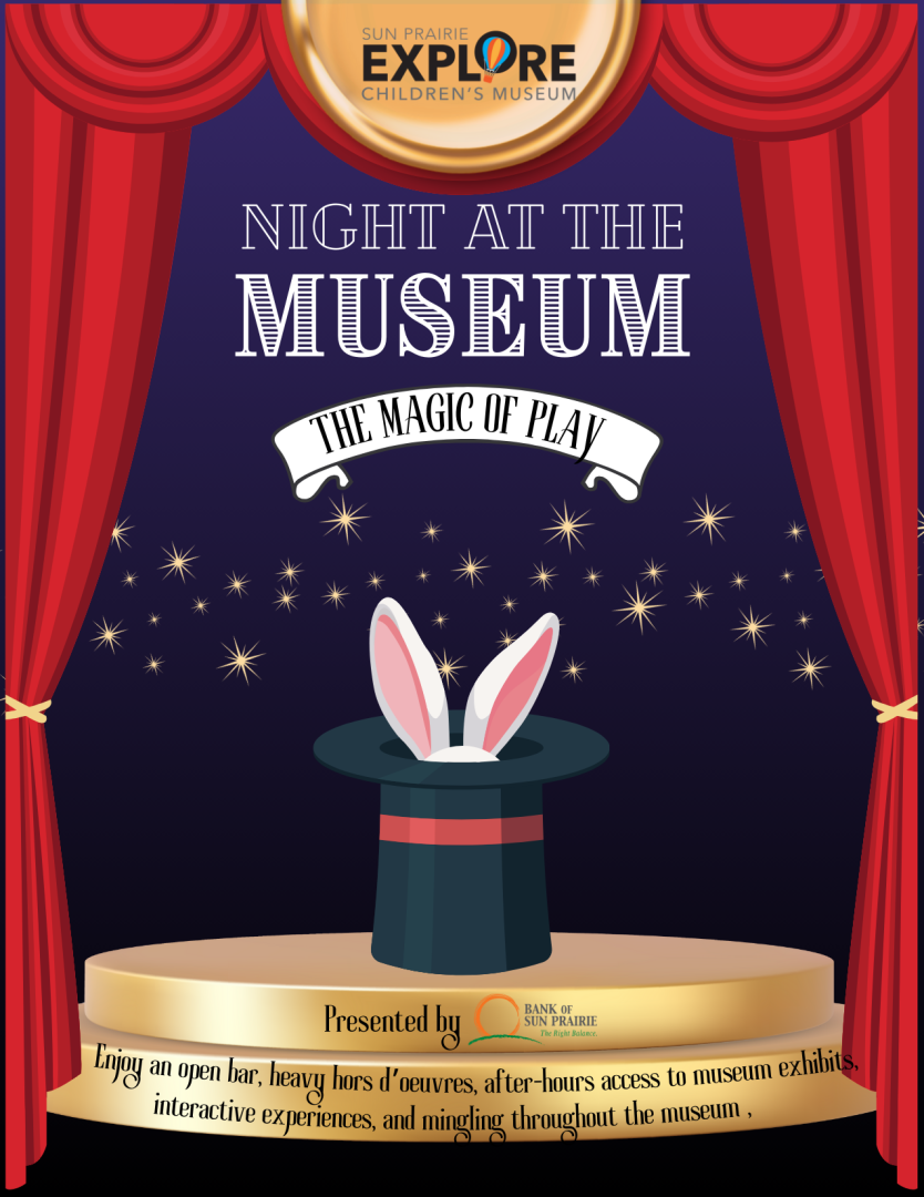 2026 Night At The Museum: The Magic of Play banner