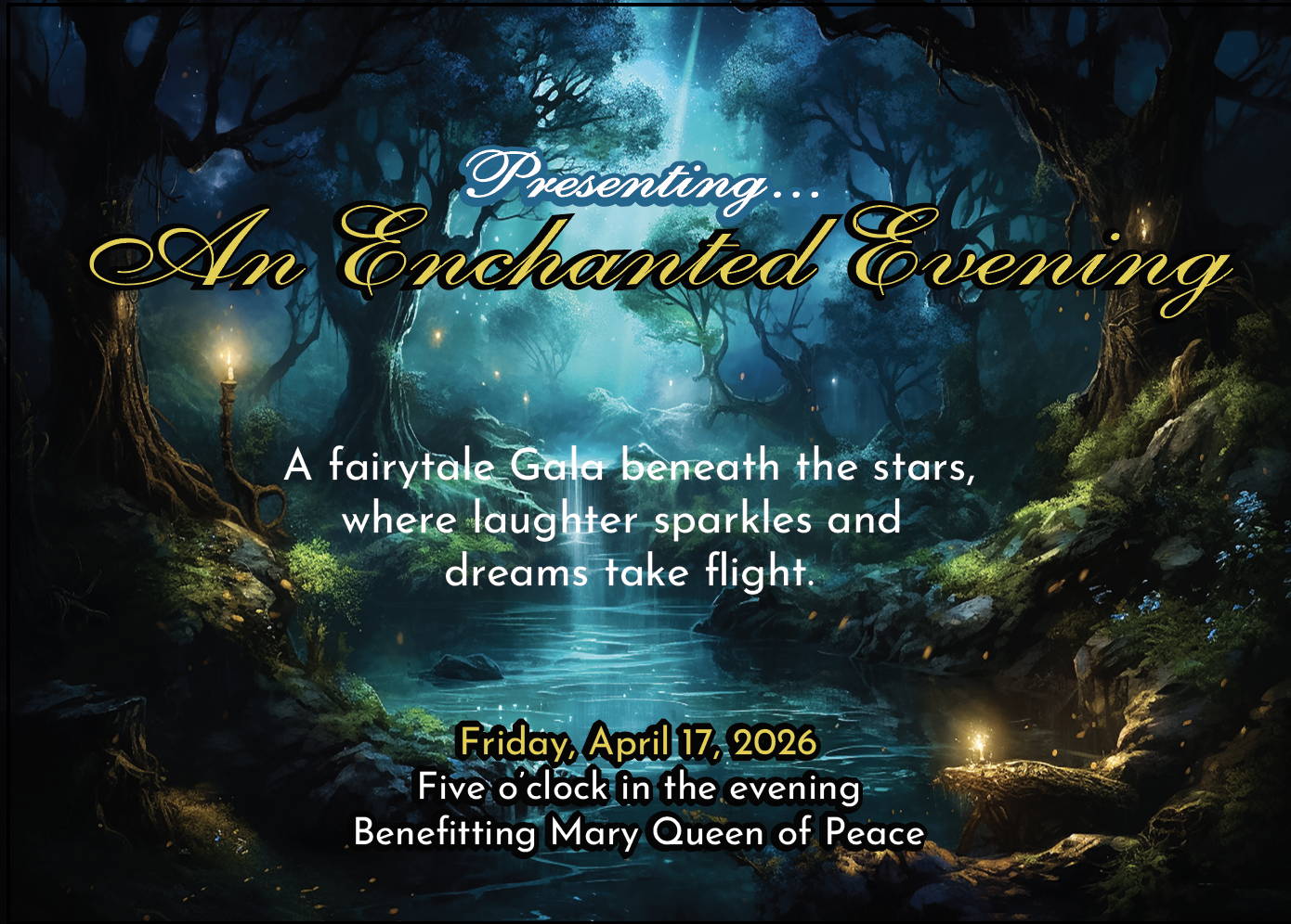 An Enchanted Evening background