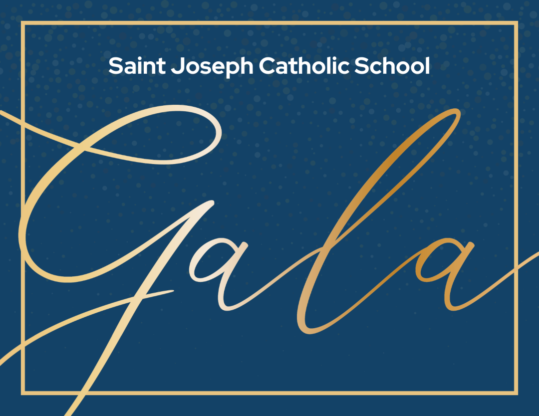 St. Joseph’s School Gala 2026 banner