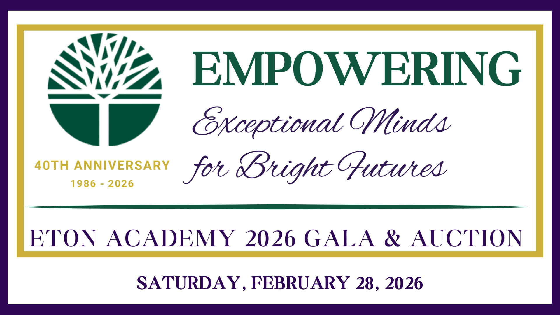 2026 Eton Academy Gala & Auction background