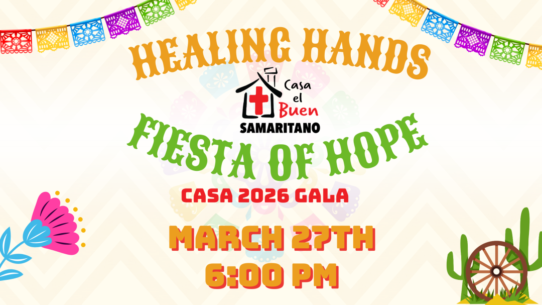 Healing Hands Fiesta of Hope banner
