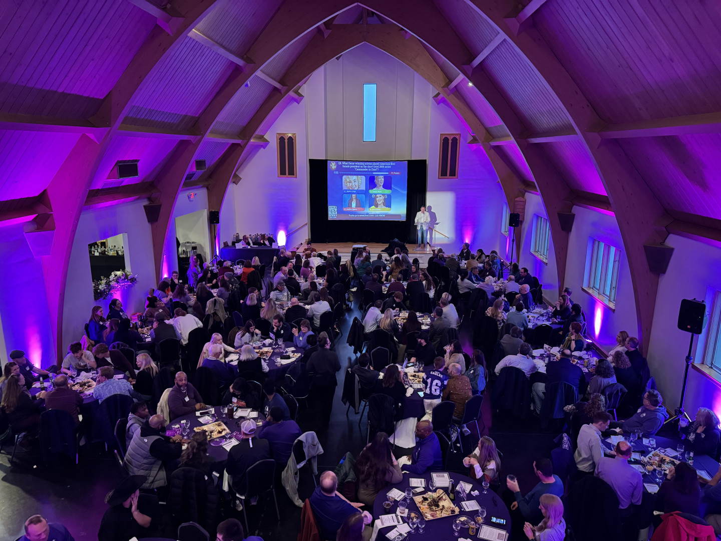 2026 Bingo Rocks the Nest Silent Auction background