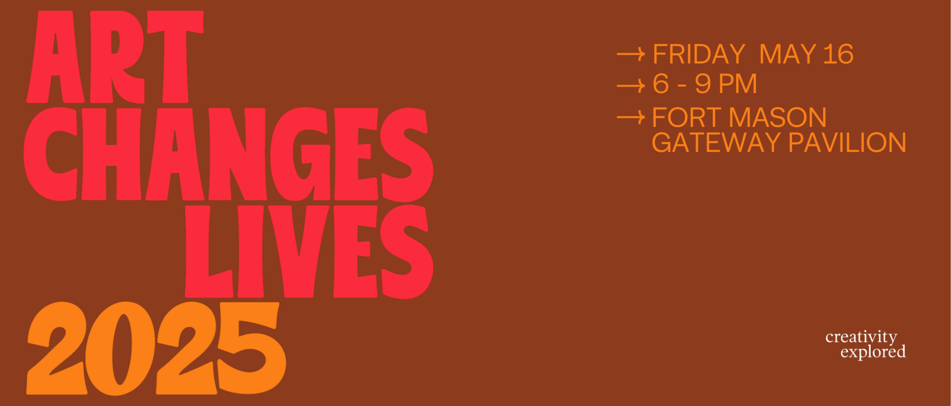 Art Changes Lives 2026 logo