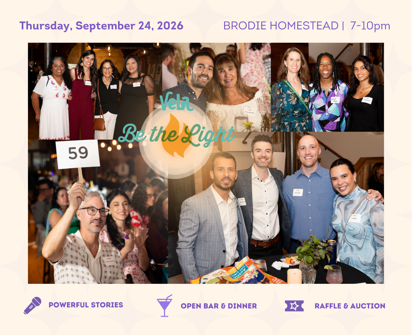 Be the Light 2026 background