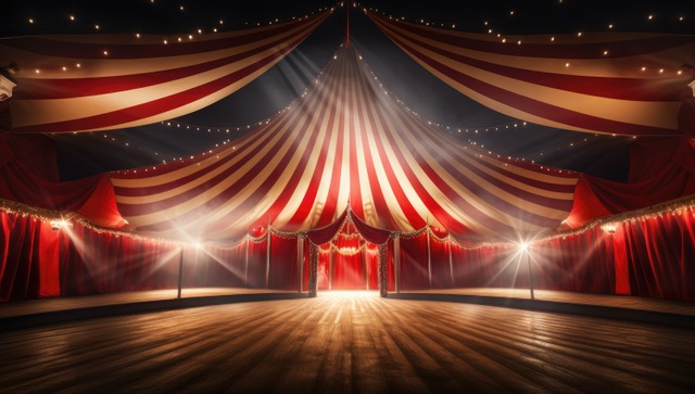 2026 SVMS Spring Fundraiser: Under the Big Top Bash background