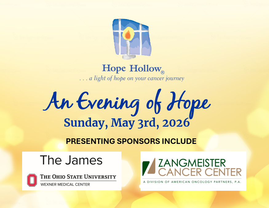 An Evening of Hope banner