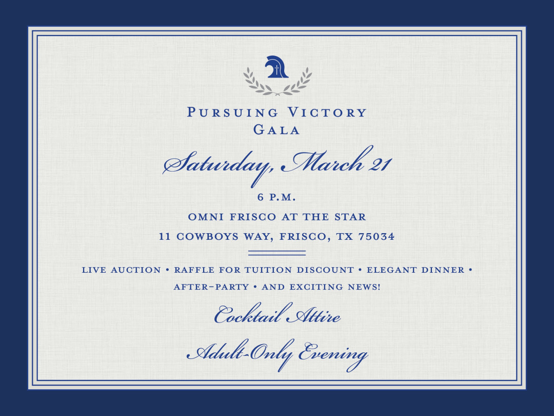 Trinity Christian Academy Foundation banner