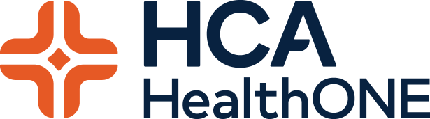 HCA HealthONE Rose logo