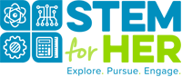 STEM for Her Elevate Her Gala logo
