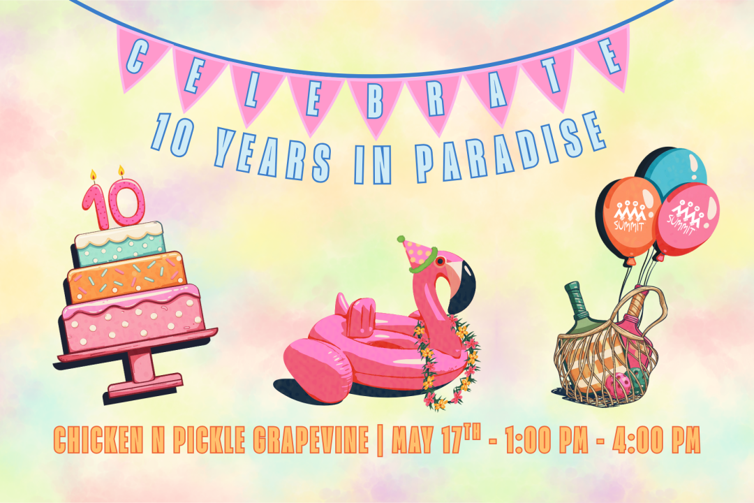 2026 Camp Summit Pickleball banner