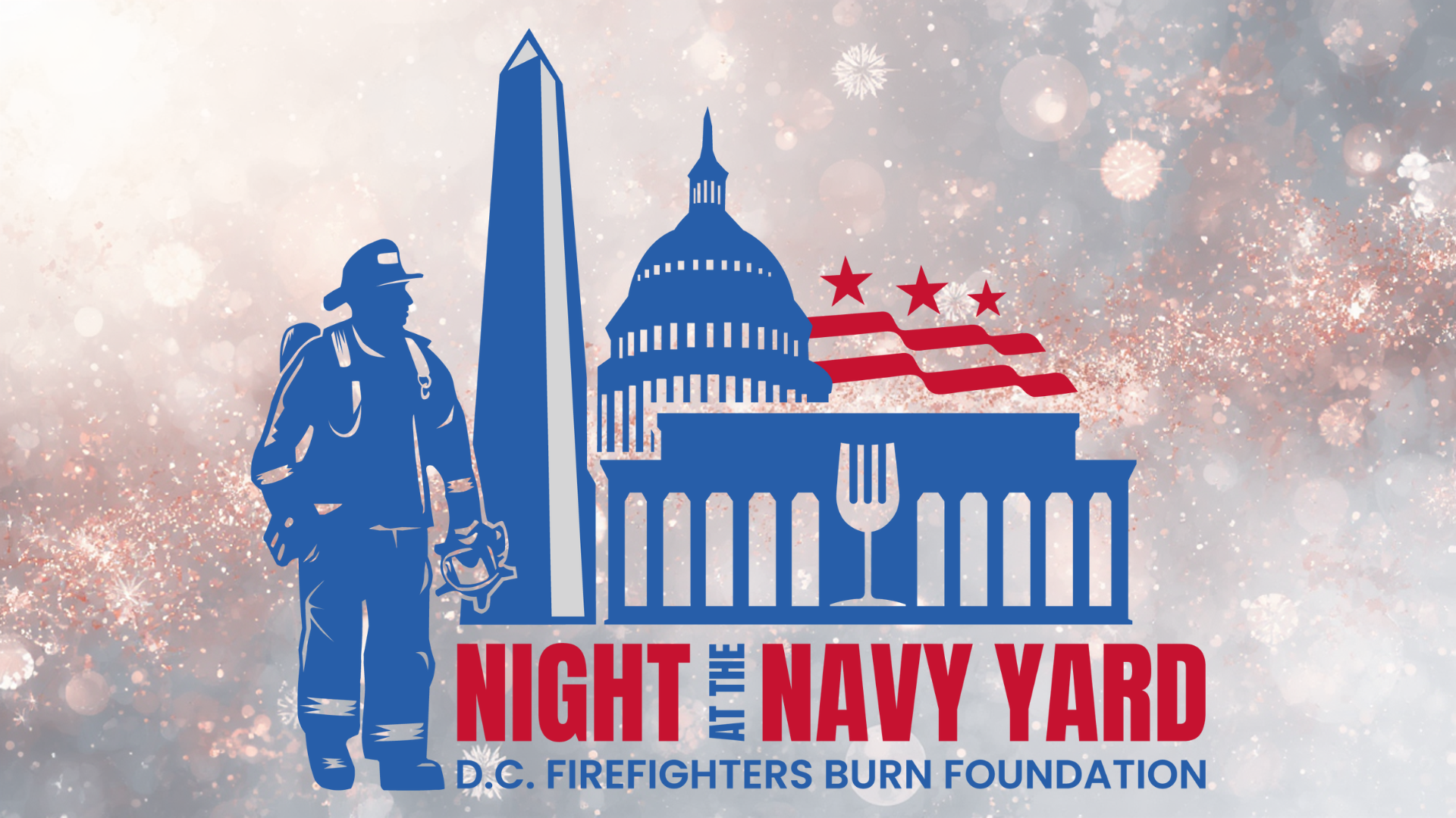 Night at the Navy Yard | D.C. Firefighters Burn Foundation 2026 Gala background