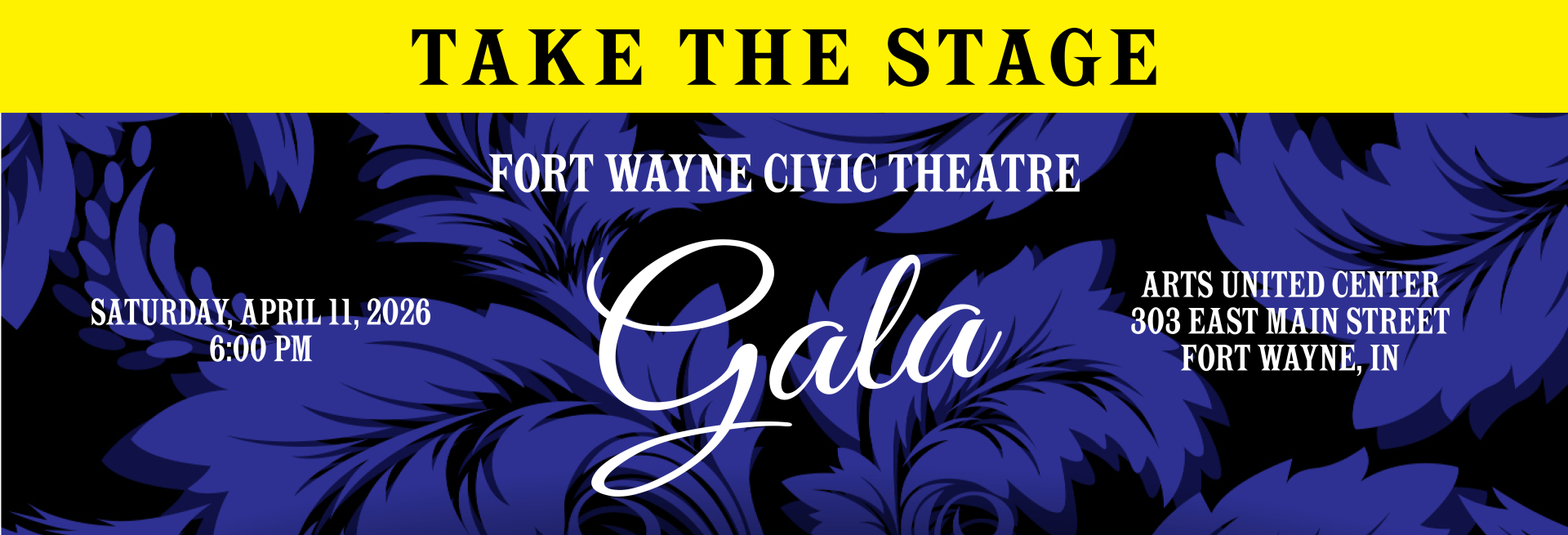 Fort Wayne Civic Theatre Gala 2026 background