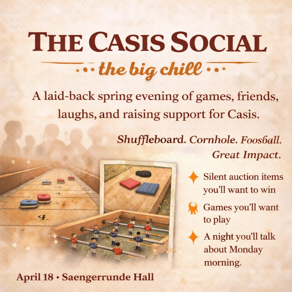 Celebrate Casis 2026 background