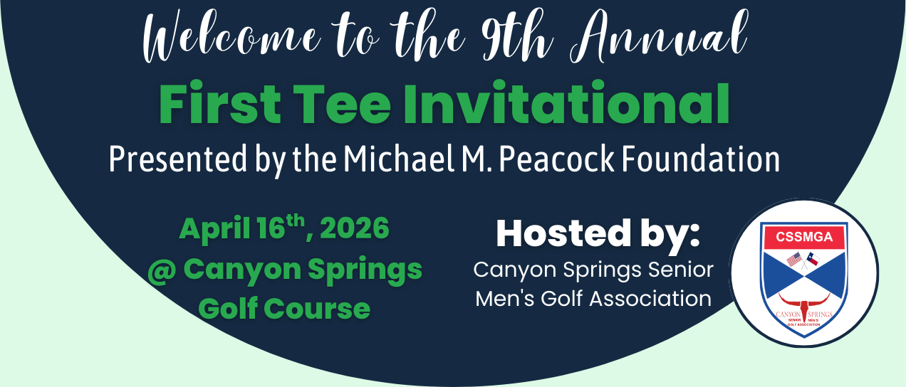 2026 First Tee Invitational background