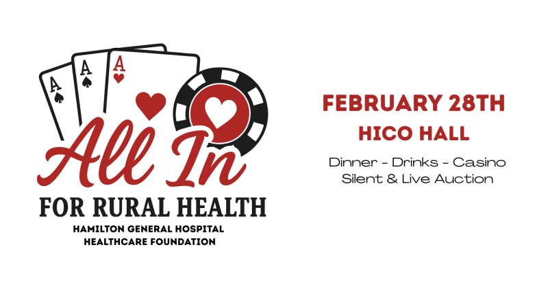 All in for Rural Health - Casino Night logo