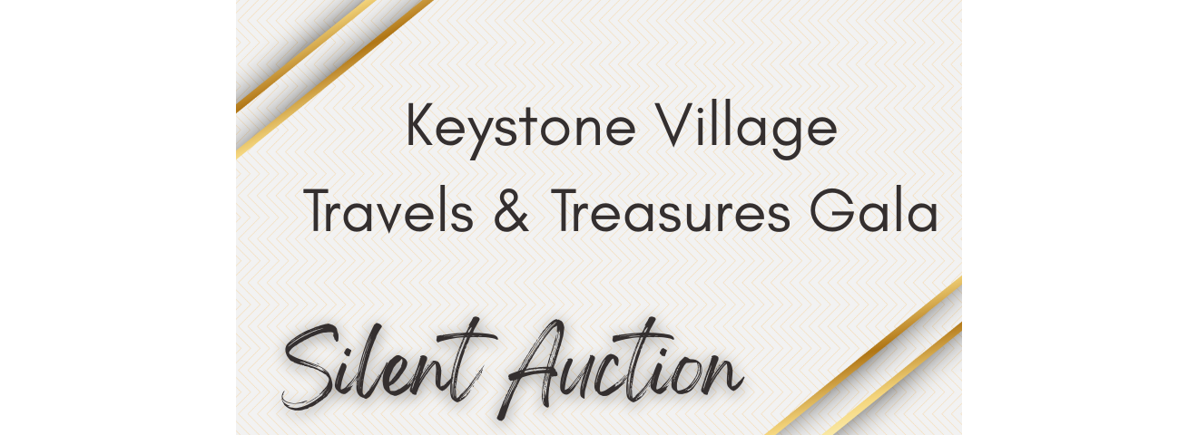 Keystone Village Travel & Treasures Gala background