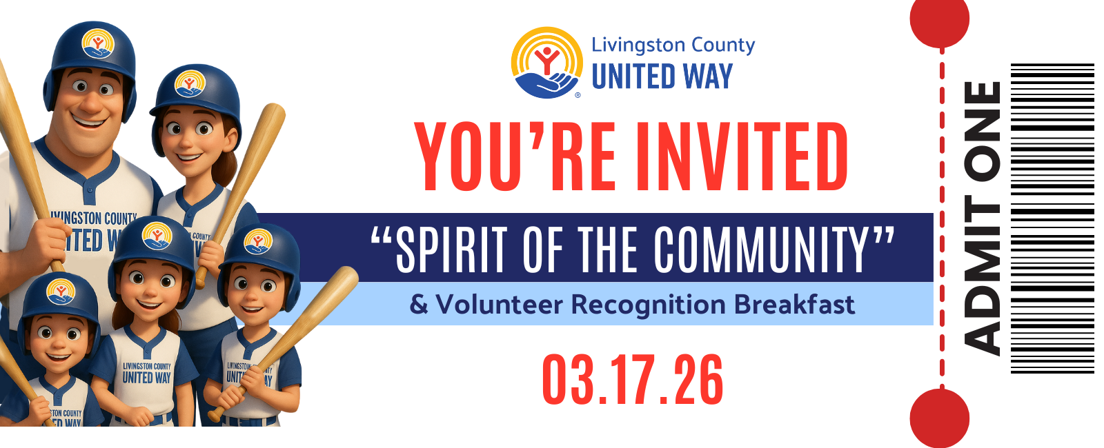Livingston County United Way - Spirit of the Community background