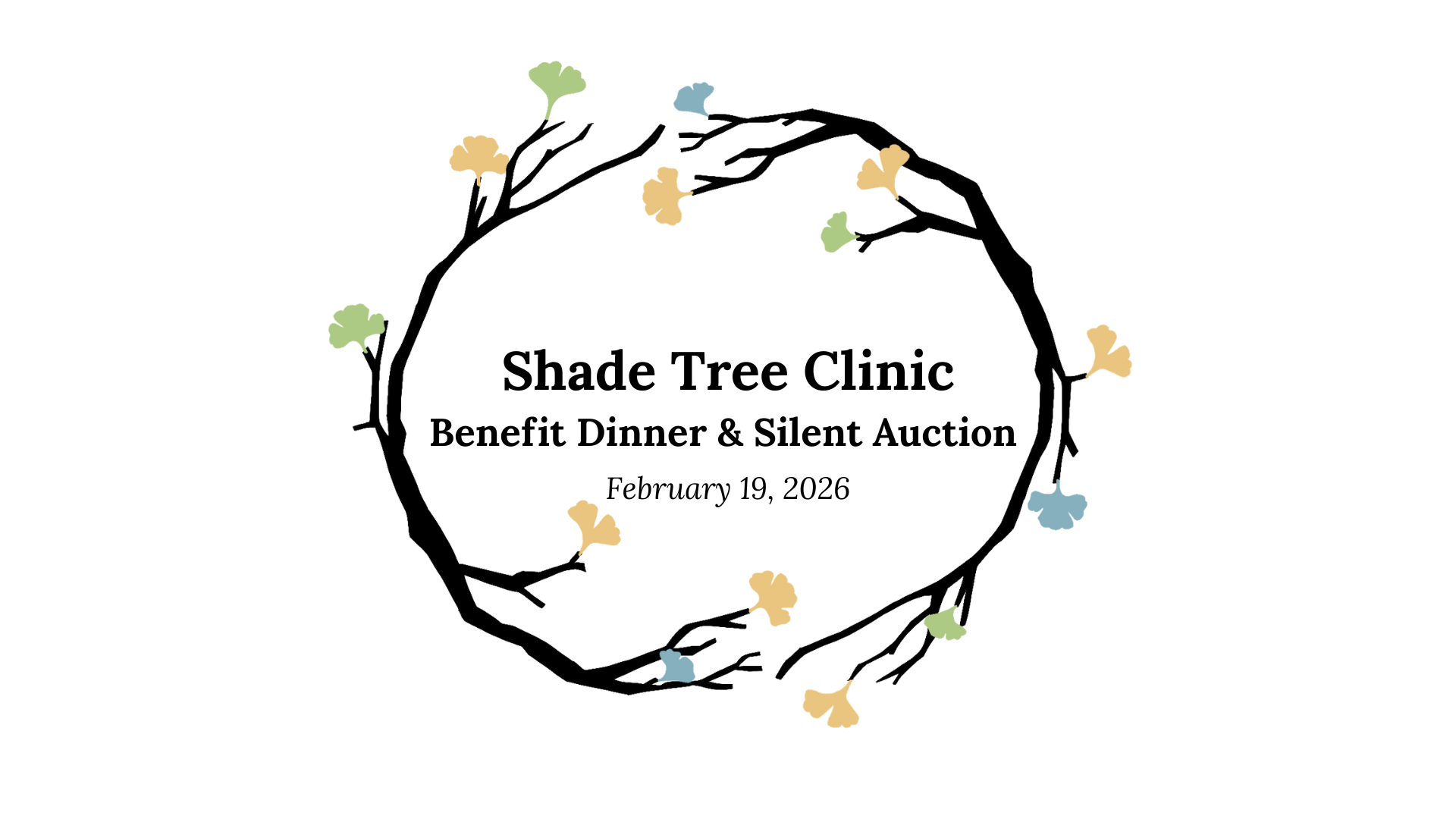 Shade Tree Benefit Auction 2026 background