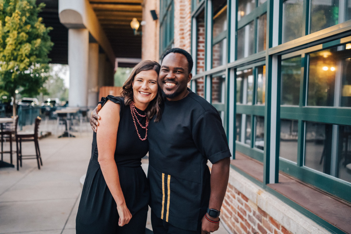 Photo of Haril and Andrea Kazindra, Musana Co-Founders at a past event