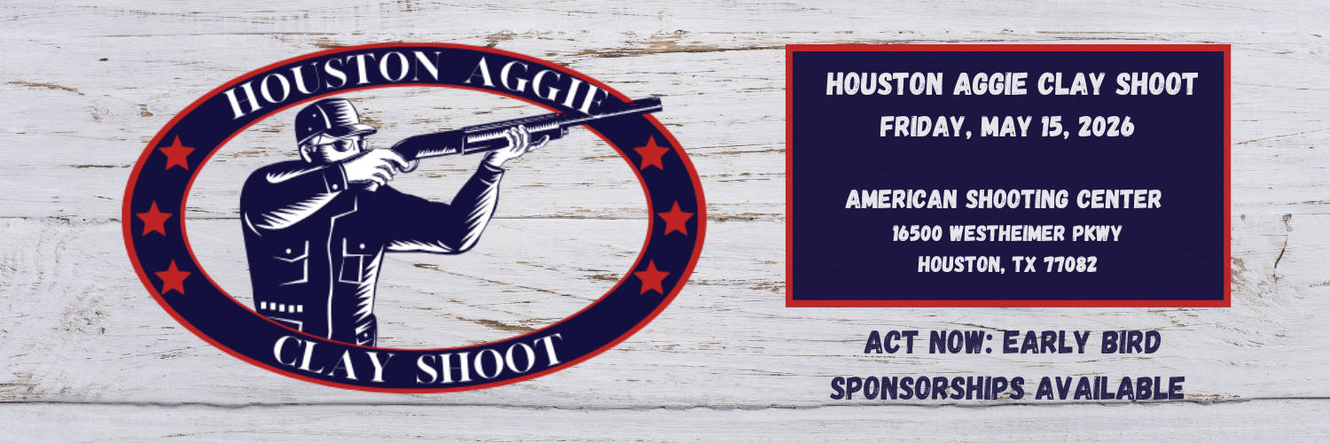 2026 Houston Aggie Clay Shoot background