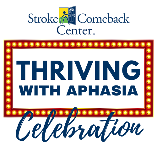 Thriving with Aphasia 2026 banner