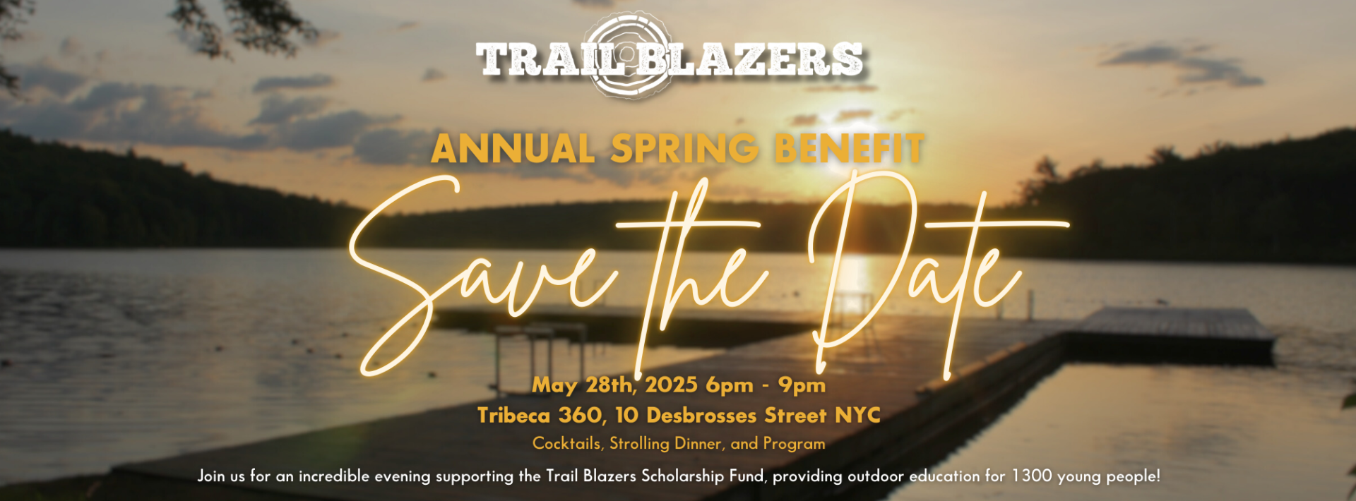 Spring Benefit 2026 background